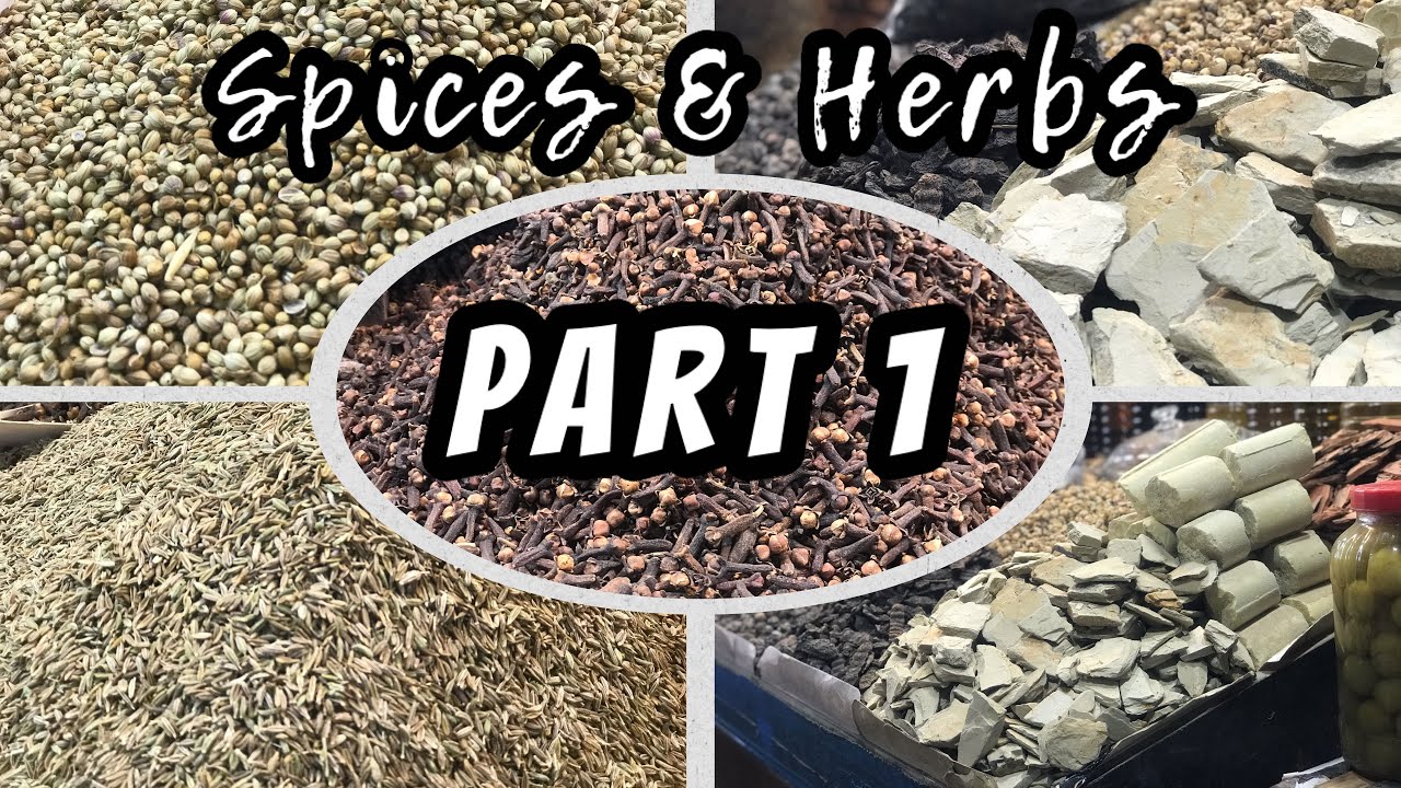 Spices Wholesale Market With Low Price In Karachi Pakistan - All Types Of Spices & Herbs - Part 1