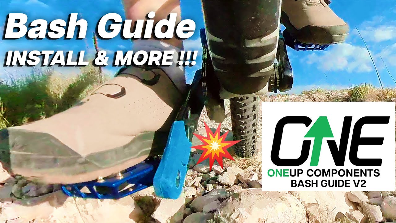 One Up Components Bash Guide V2 Install- Little Moab El Paso Tx - Drone Crash 💥 ⛰️🚴🏼‍♂️#Mtb #Shorts