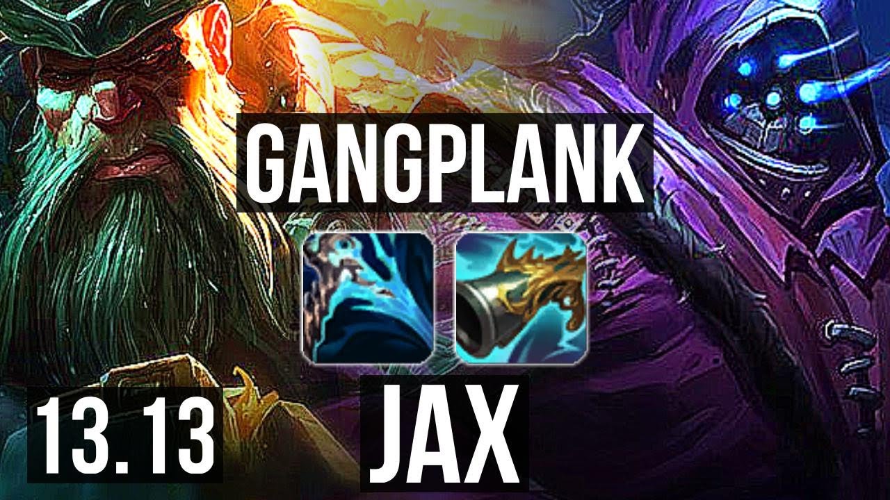 GP vs JAX (TOP) | Rank 1 GP, Rank 8, 2/1/5 | EUW Challenger | 13.13