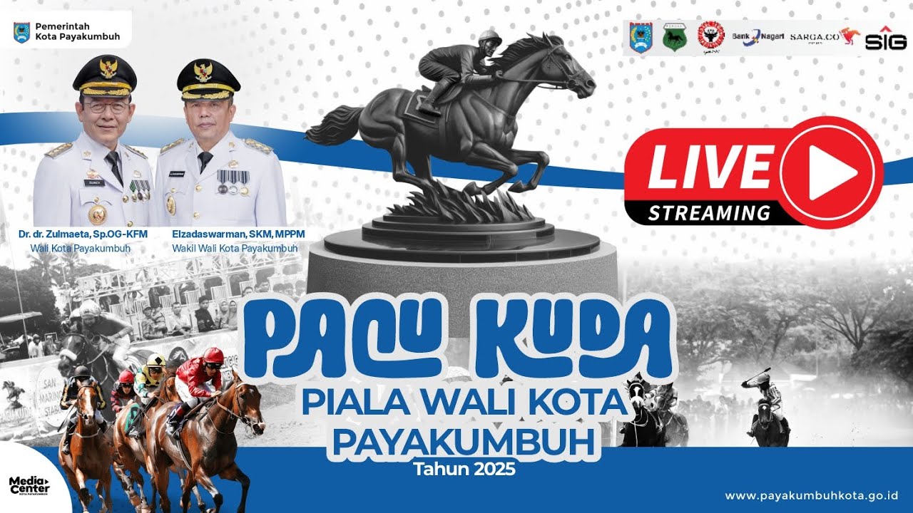 PACU KUDA PIALA WALI KOTA PAYAKUMBUH 2025