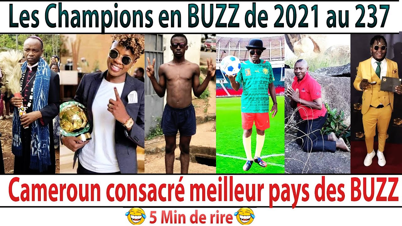 Les meilleures Créateurs du BUZZ au Cameroun en 2021 (5 minutes de rire)