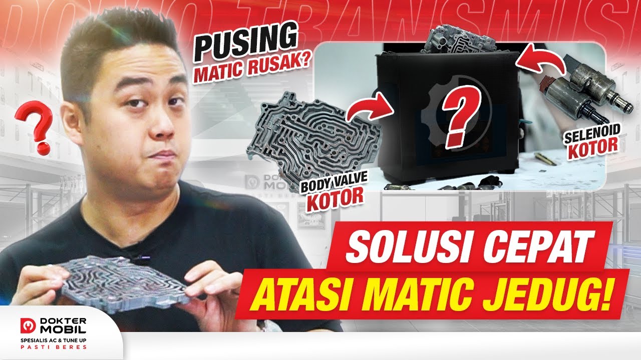 MATIC JEDUG? Begini Rawatnya! Matic Jet Clean @domotransmisi - Dokter Mobil Indonesia