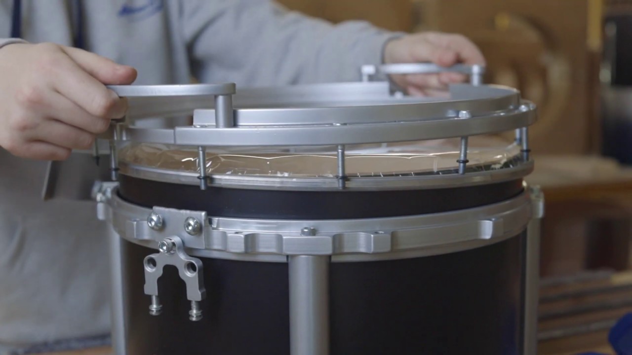 Andante Percussion   How to replace the bottom head