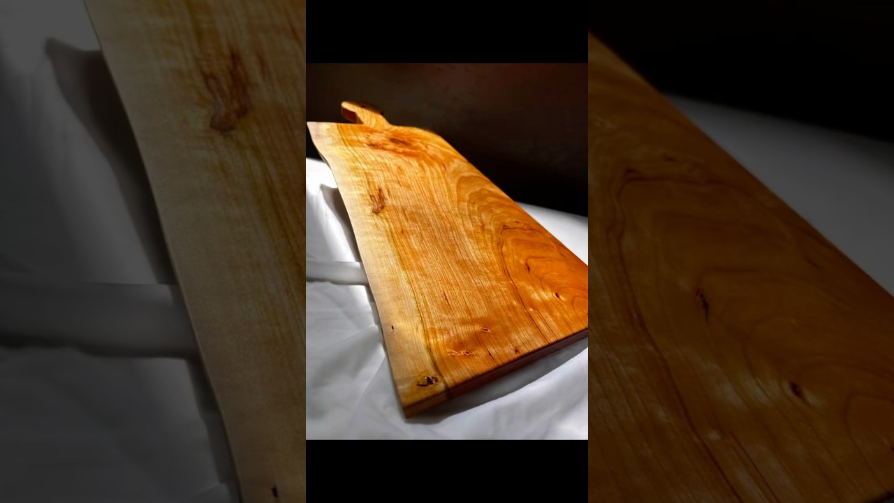 Live Edge Cherry Charcuterie Board