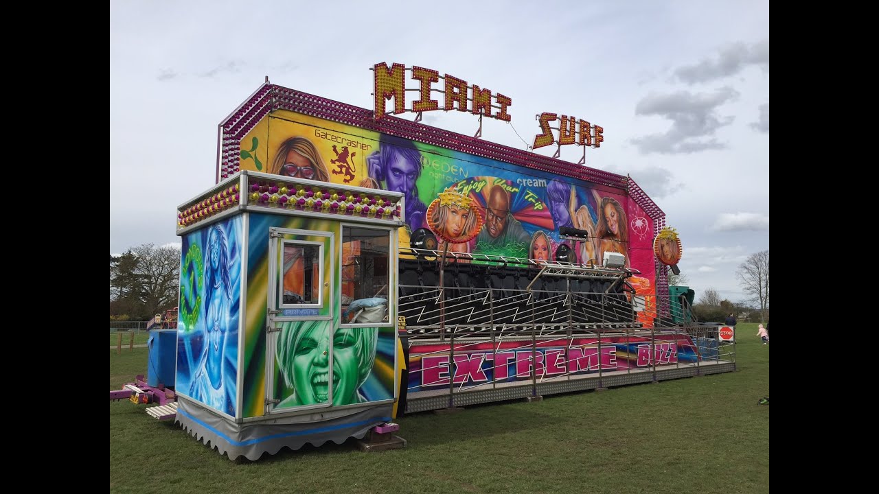 Tom Smith's Funfair Leighton Buzzard Vlog 10th April 2016