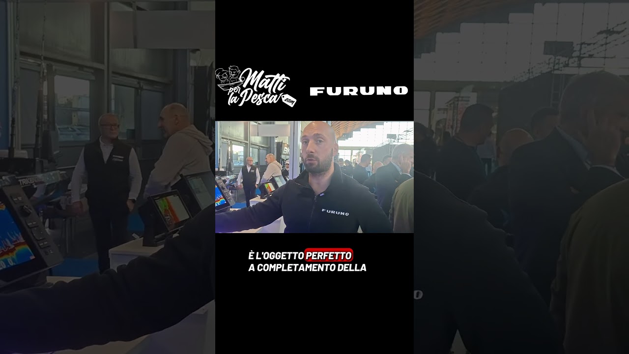 Novit&agrave; Furuno TZE dal Pescare Show 2026 #mattiperlapesca #pescareshow2026 #furuno #furunoitalia
