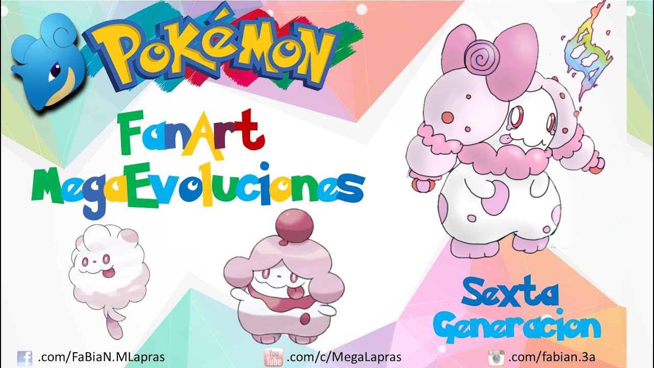 Pokémon - Mega Evoluciones Sexta Generación (FanArt y Oficiales)