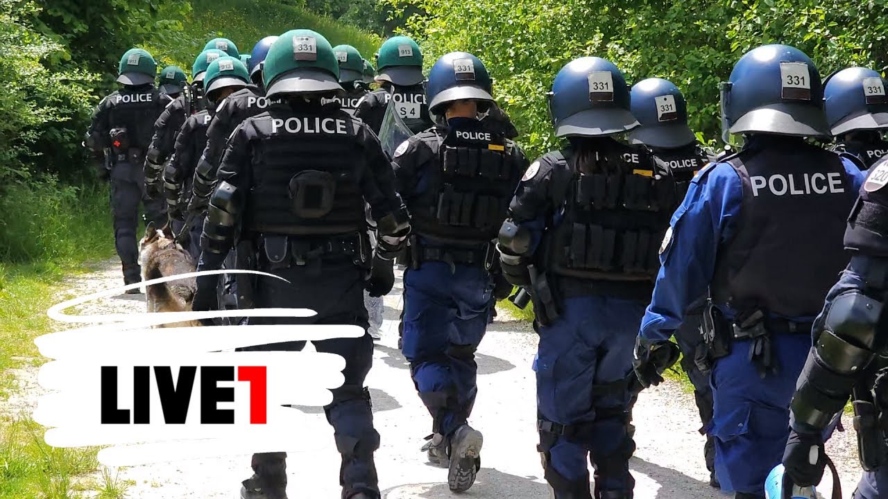 Bern: Polizei durchsucht nach Tresordiebstahl besetztes Areal