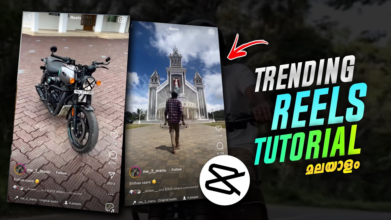 NEW TRENDING AI TRANSITION REELS VIDEO EDITING | INSTAGRAM REELS TRENDING TUTORIAL | BIKE REEL TREND