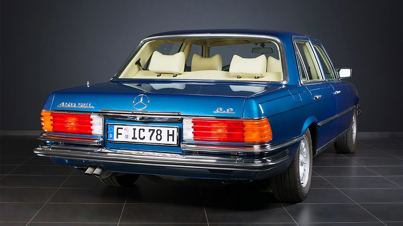 1978 Mercedes-Benz 450 SEL 6.9 w116 Magnetite Blue Metallic