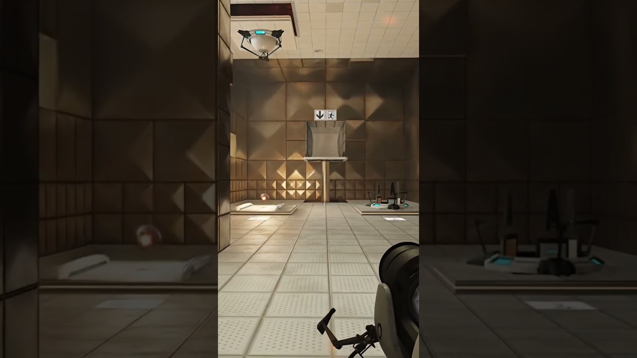 Full pathed Ray Tracing on Portal looks incredible! #4090 # #pcgaming #raytracing #10850k #portal