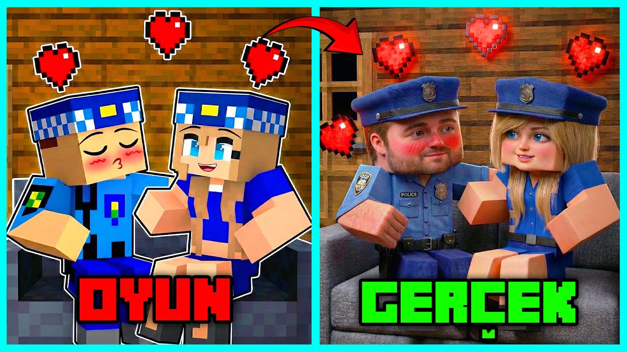 KEREM KOMİSER VE ASLI POLİSİN GERÇEK YÜZÜ! 😱 - Minecraft ZENGİN FAKİR HAYATI