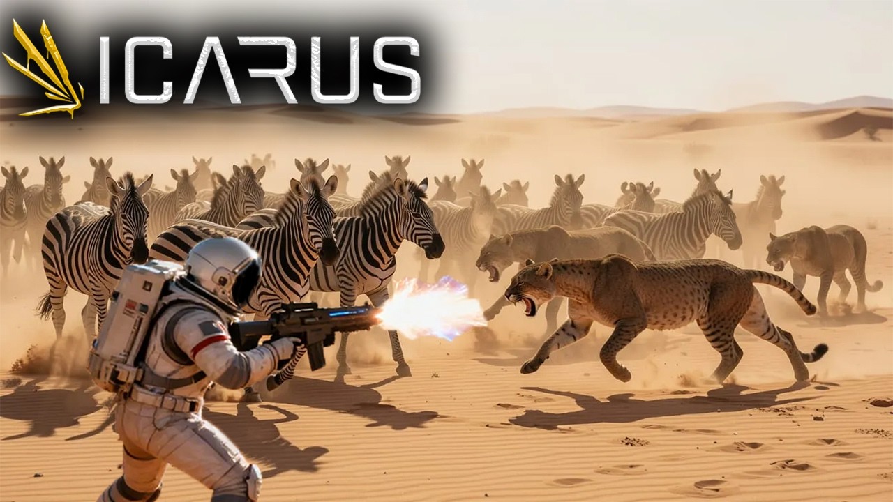 Insane Zebra Rescue Mission! | Icarus Adventure: Olympus | Icarus Gameplay | S2EP64