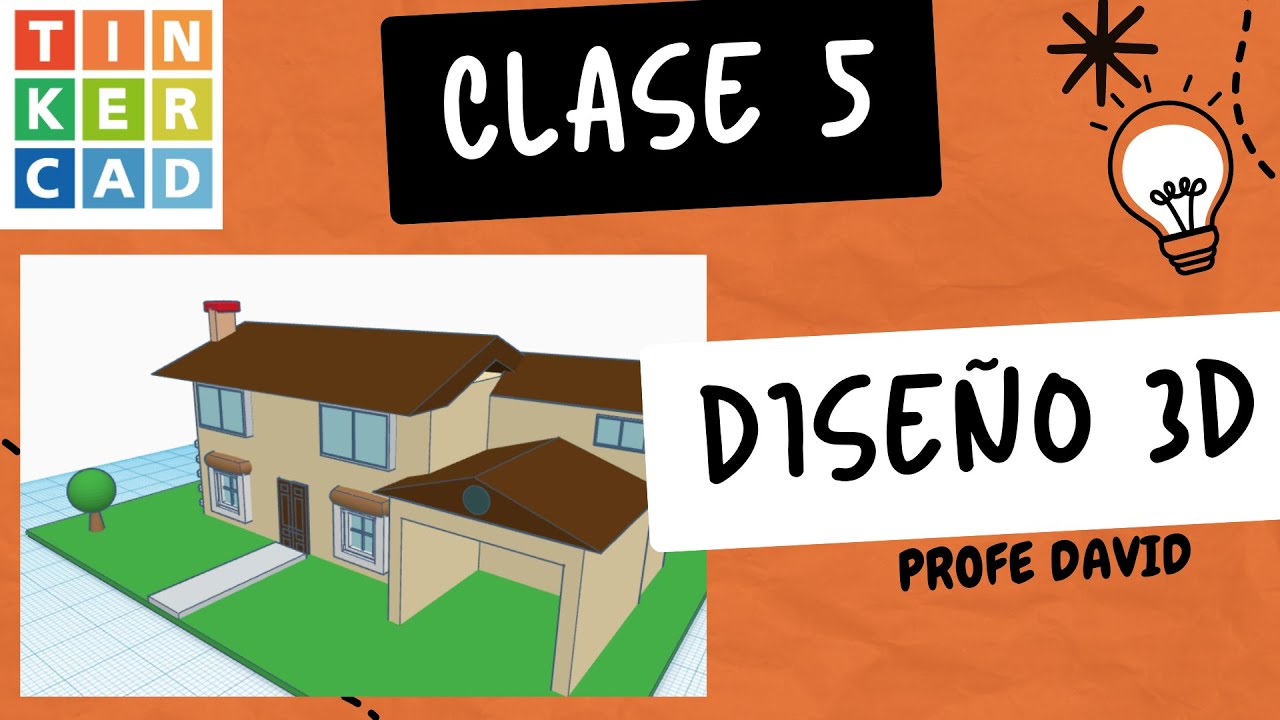 CASA DE LOS SMPSONS TINKERCAD (CLASE 5 DISEÑO 3D  )