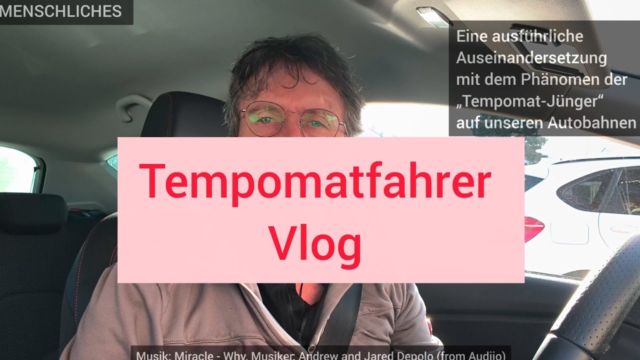 „Tempomat-Jünger“ eine ausführliche Auseinandersetzung mit dem Phänomen auf unseren Autobahnen.