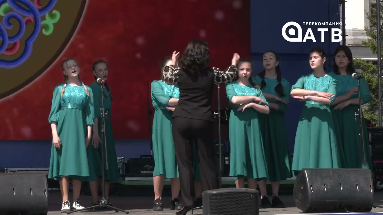 Концерт Кяхтинского района. 100-летие Бурятии