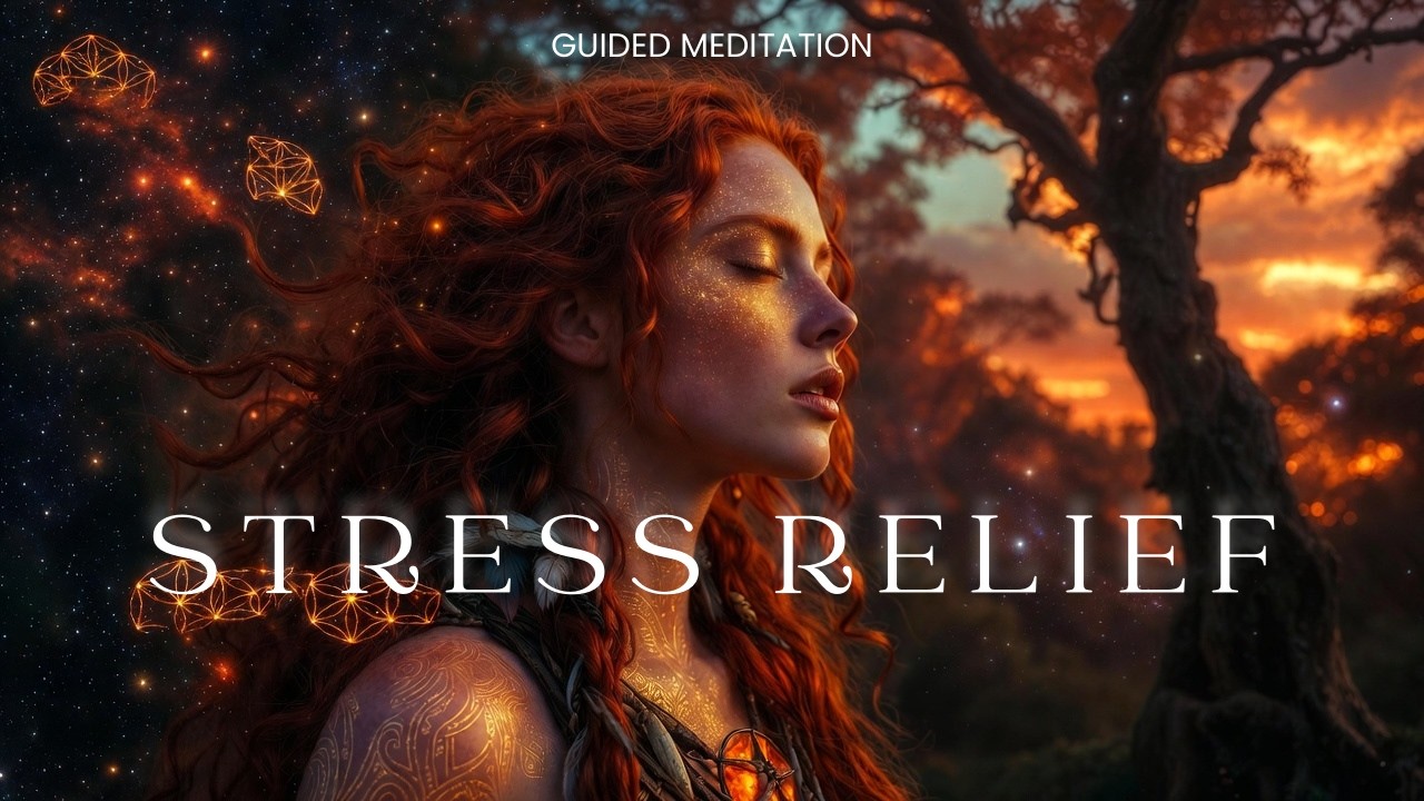 One Star Appears | Guided Meditation for Stress Relief — Forest Dusk & the Quiet After the Day