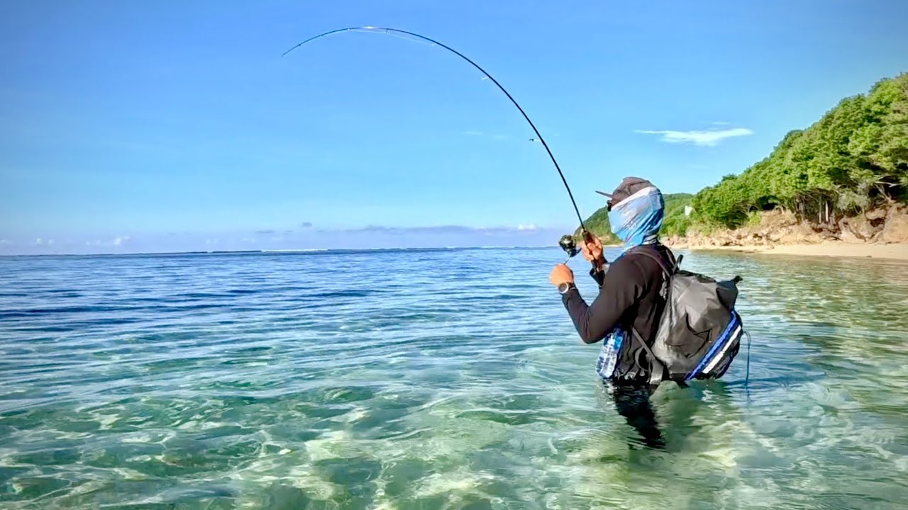 NGAK NYANGKA MANCING BERENDAM DI PANTAI AIR JERNIH IKANNYA SEBANYAK INI!