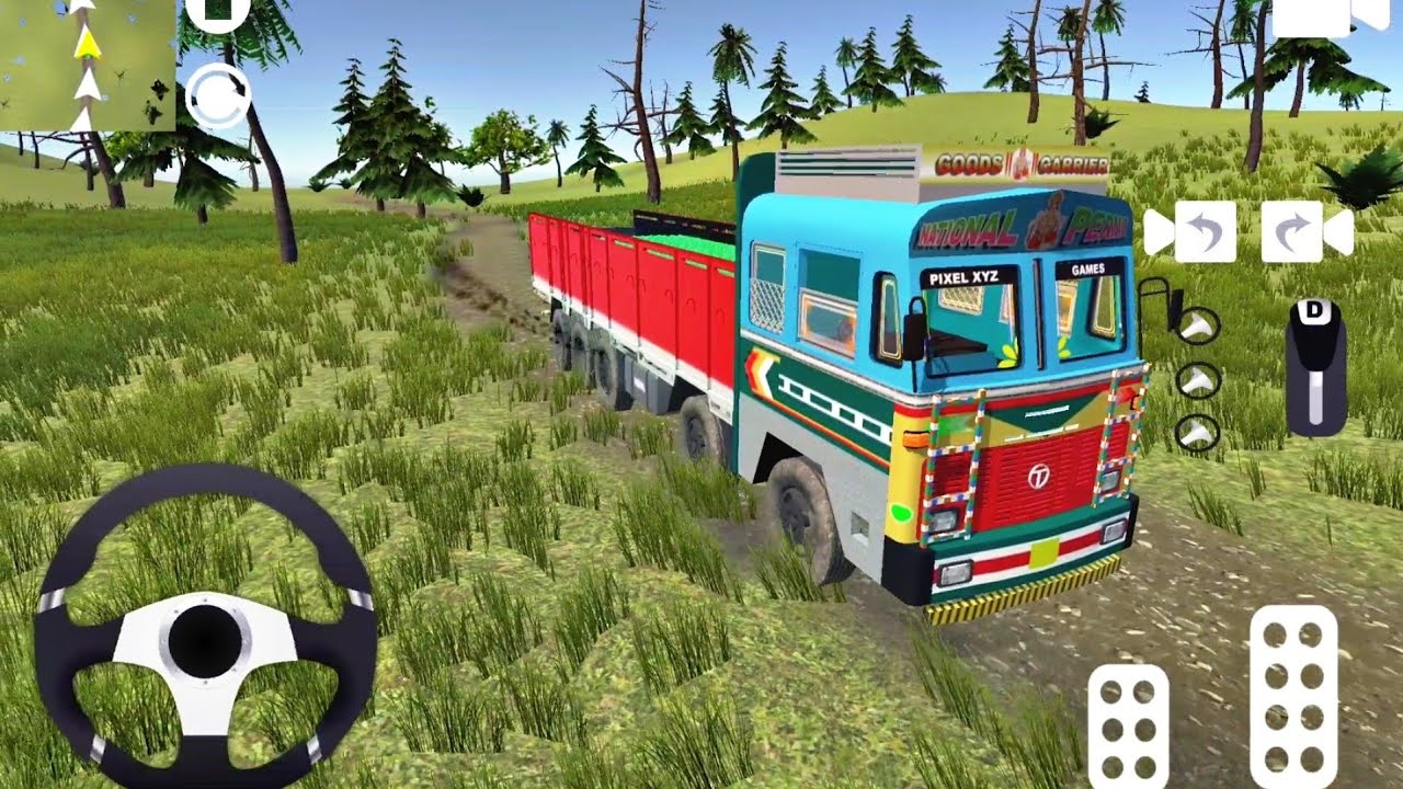 Tata Loaded Truck Off-Road Driving Sim : Indian Truck Simulator 3D : Truck Game Android Gameplay