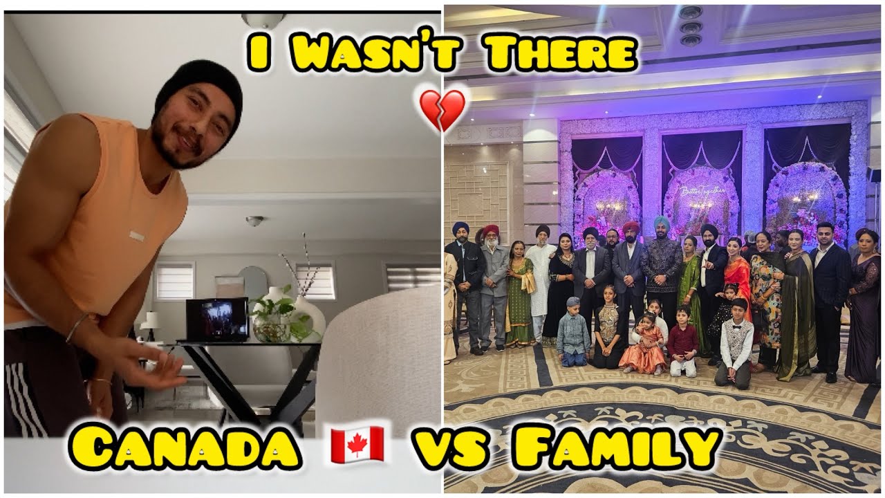 My Brother’s Wedding… Watched Online from Canada 😢🇨🇦🇮🇳 | Emotional Vlog