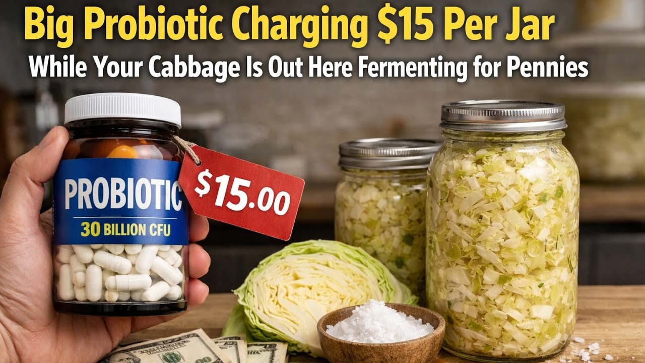 Fermented Foods vs. Commercial Probiotics: Cost and Practicality