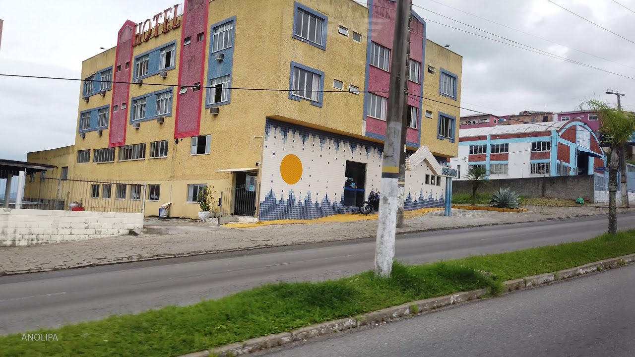 4K | Florianópolis - São José de ônibus [36] Bus ride TICEN - BR-101 Continente Park Shopping