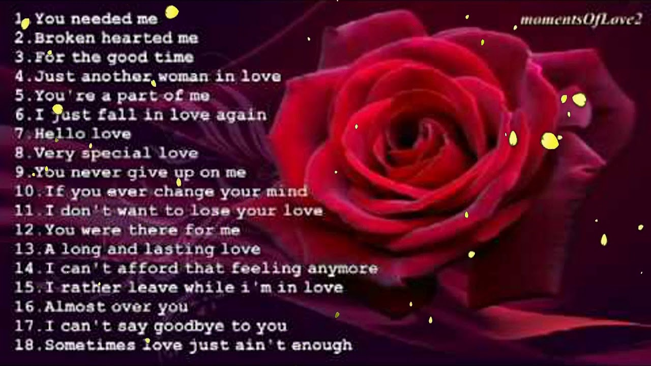 Nonstop Sentimental  Love Songs Collection 4 OUT