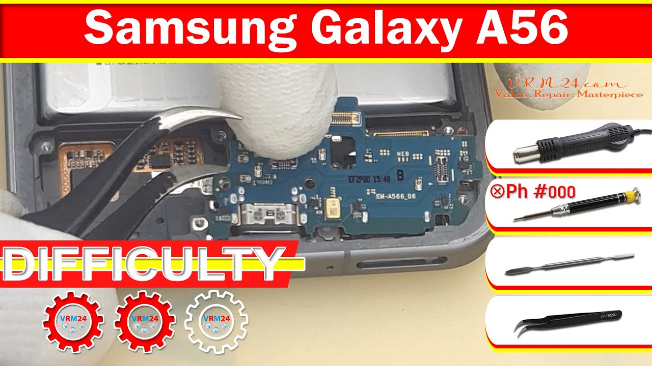 Samsung Galaxy A56 SM-A566 Teardown Disassembly in Detail