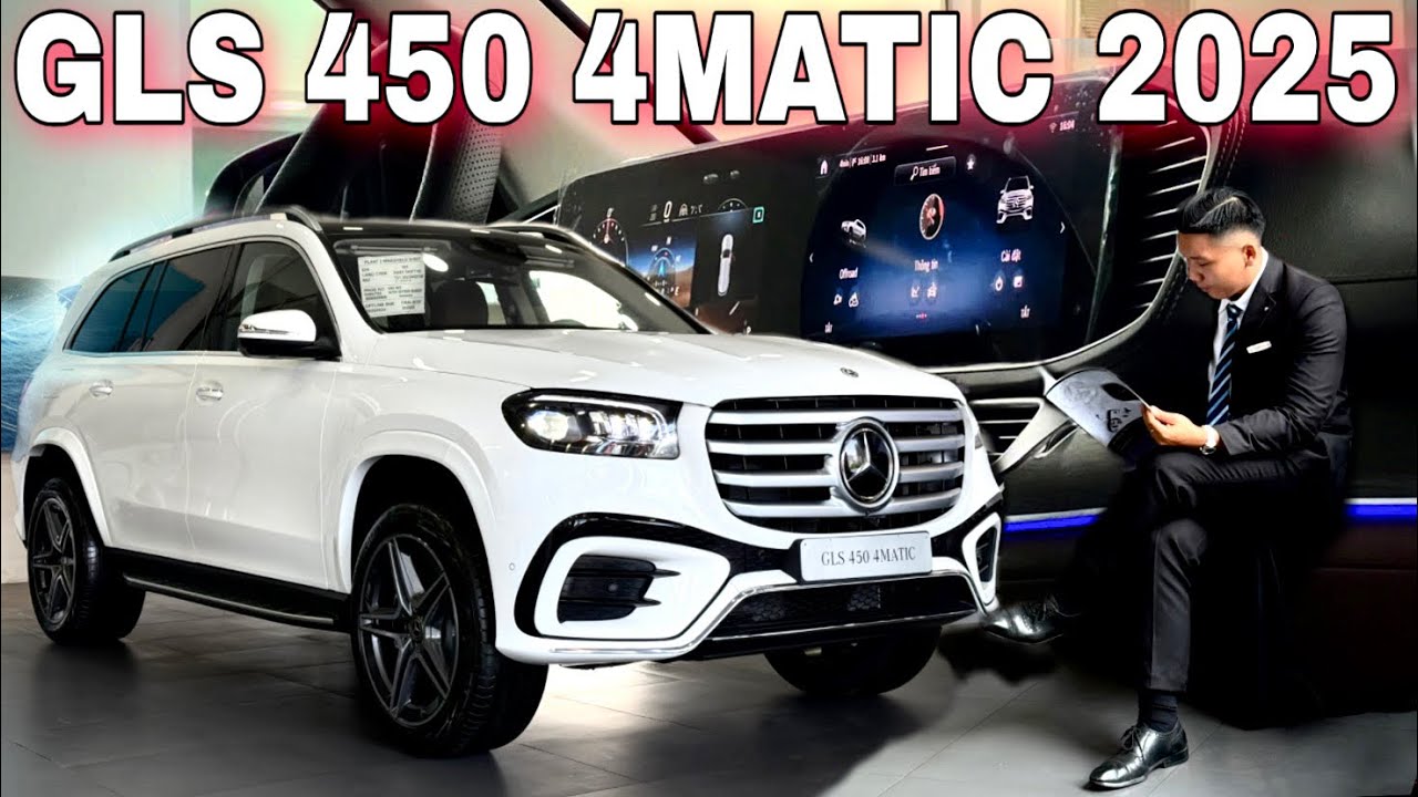 MERCEDES-BENZ GLS450 4MATIC 2025 - Mẫu SUV 07 Gầm Cao Gia Đình Đa Dụng Và Mạnh Mẽ