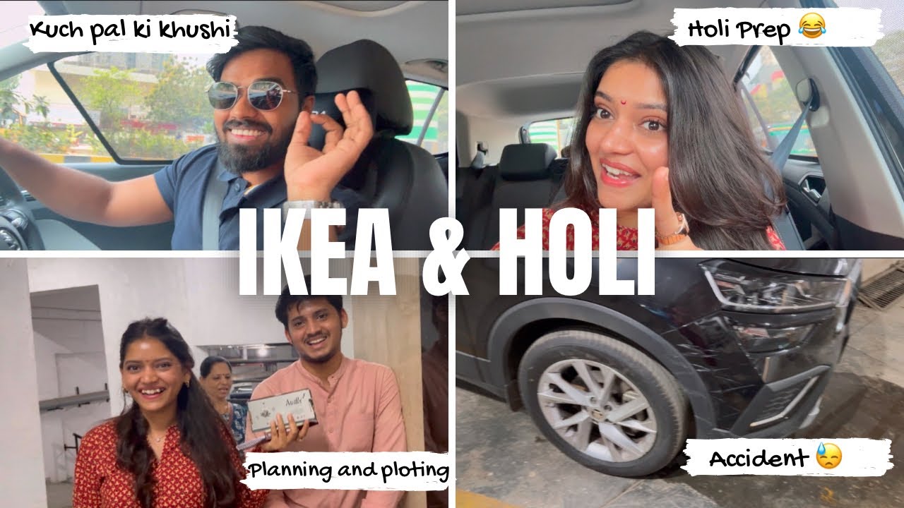 BAYKO SATHI KAHI PN🥰 | HOLI PLANNING 😼 | IKEA🪑🛏️