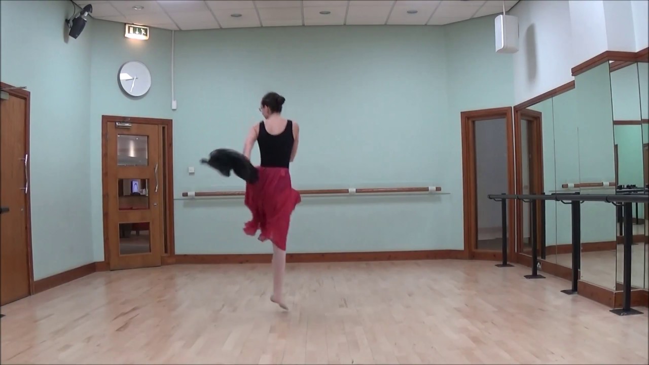 RAD Grade 6 Ballet - Free Movement - Exercise for Elevation and Use of Space