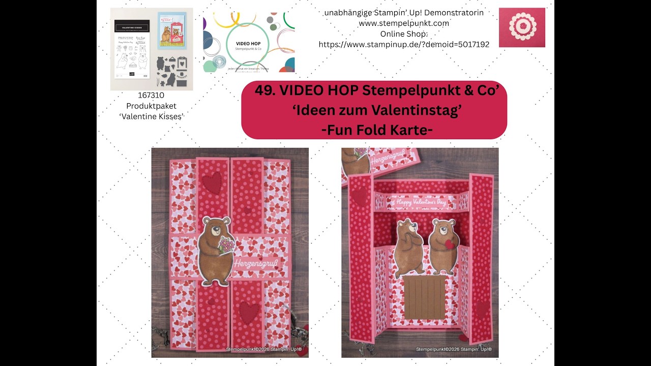 49. VIDEO HOP Stempelpunkt & Co 'Ideen zum Valentinstag'
