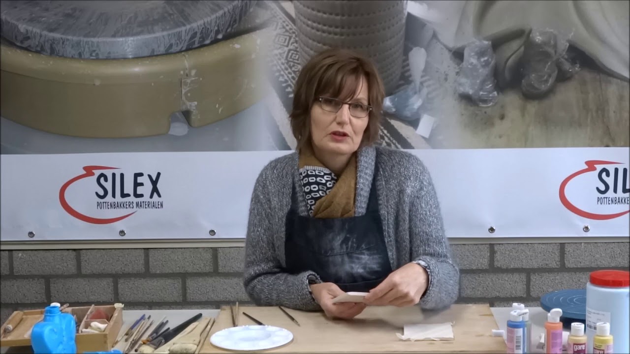 Silex - Werken met onderglazuren