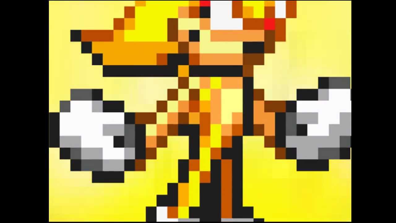 Super Sonic Transform Sprite