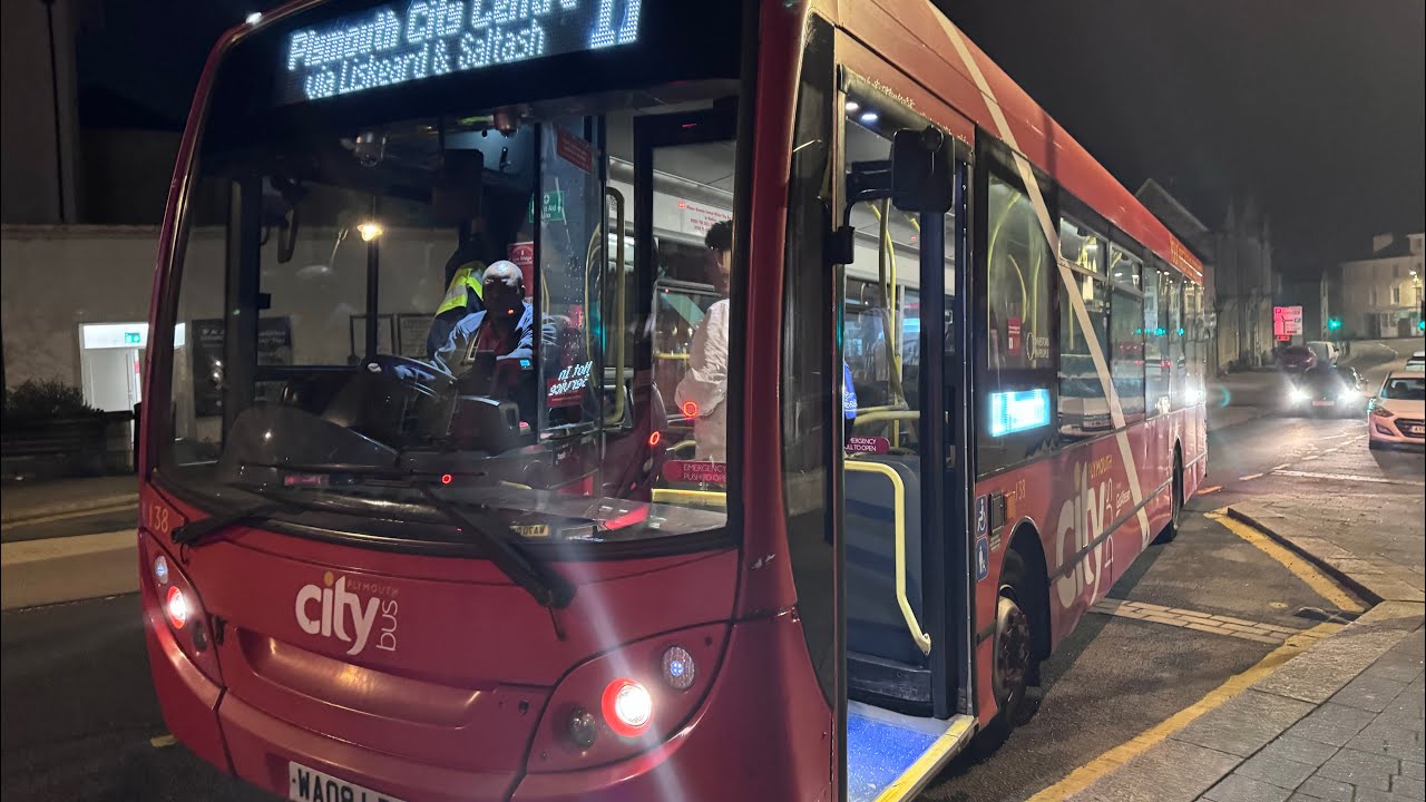 Plymouth Citybus - 138 (Enviro 200 Dart 6 cylinder) operates 11 Dobwalls to Plymouth
