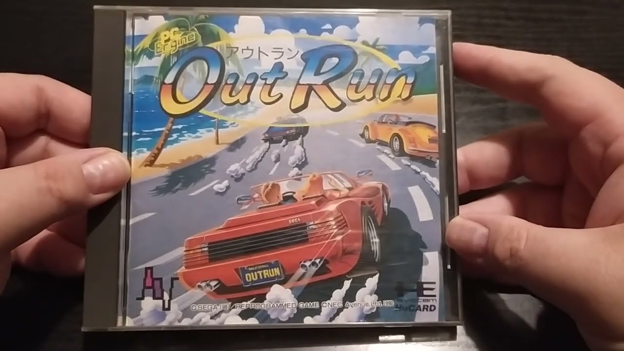 RACCAR Enseña: Out Run PC Engine