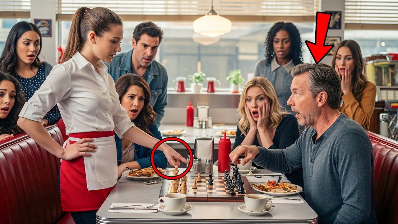 Billionaire Invites Waitress to Play Chess for Fun, Didn’t Know She Is GENIUS!
