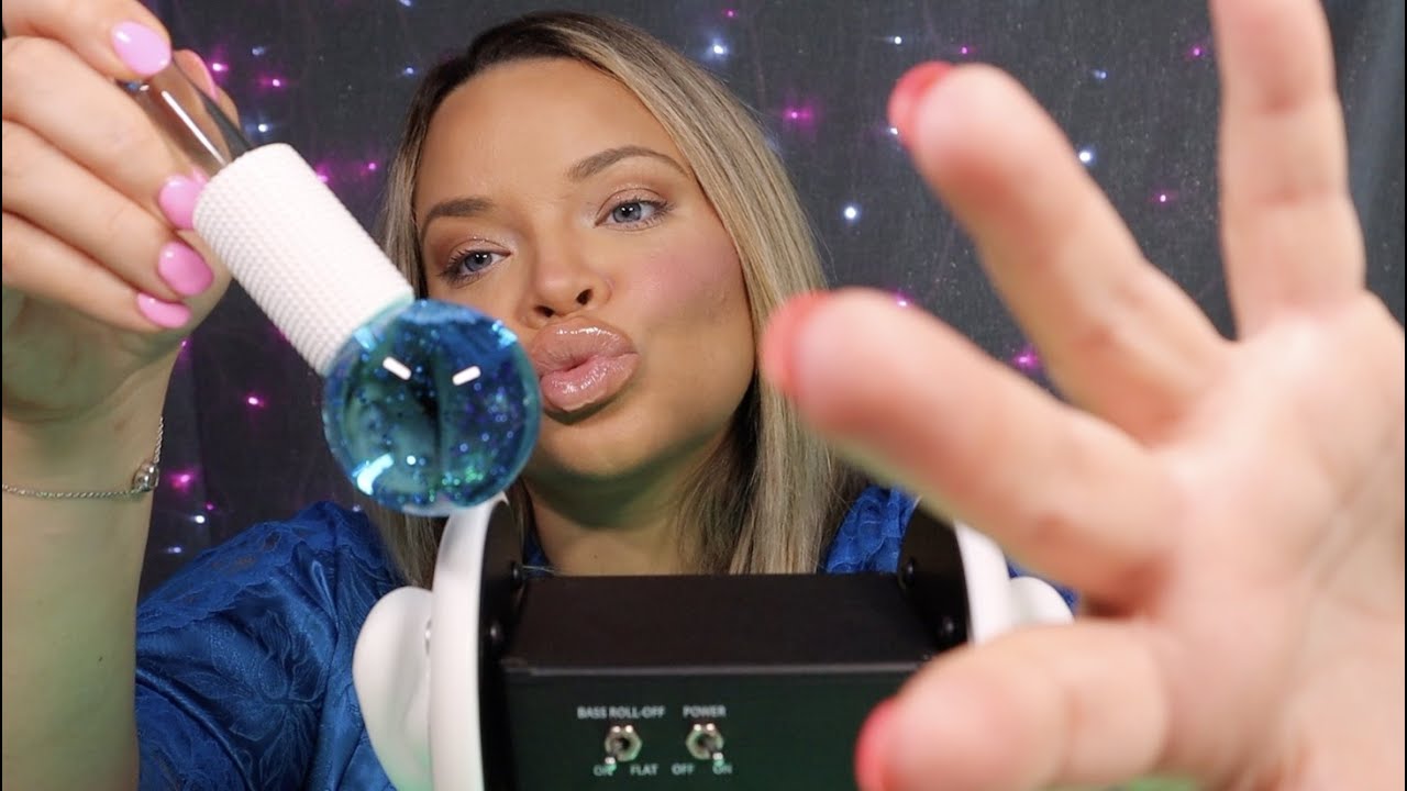 ASMR Fast Aggressive Sleep Sounds + FACE TOUCHING