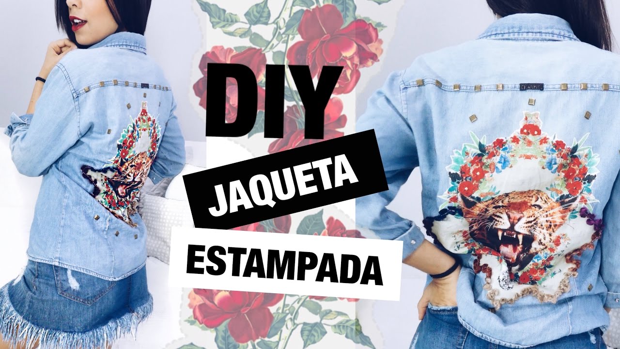 DIY: JAQUETA CUSTOMIZADA NAS COSTAS