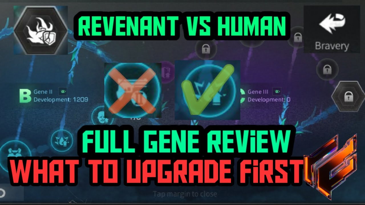 Revenant Vs Human Full Gene Review | What to Upgrade First? | Lifeafter