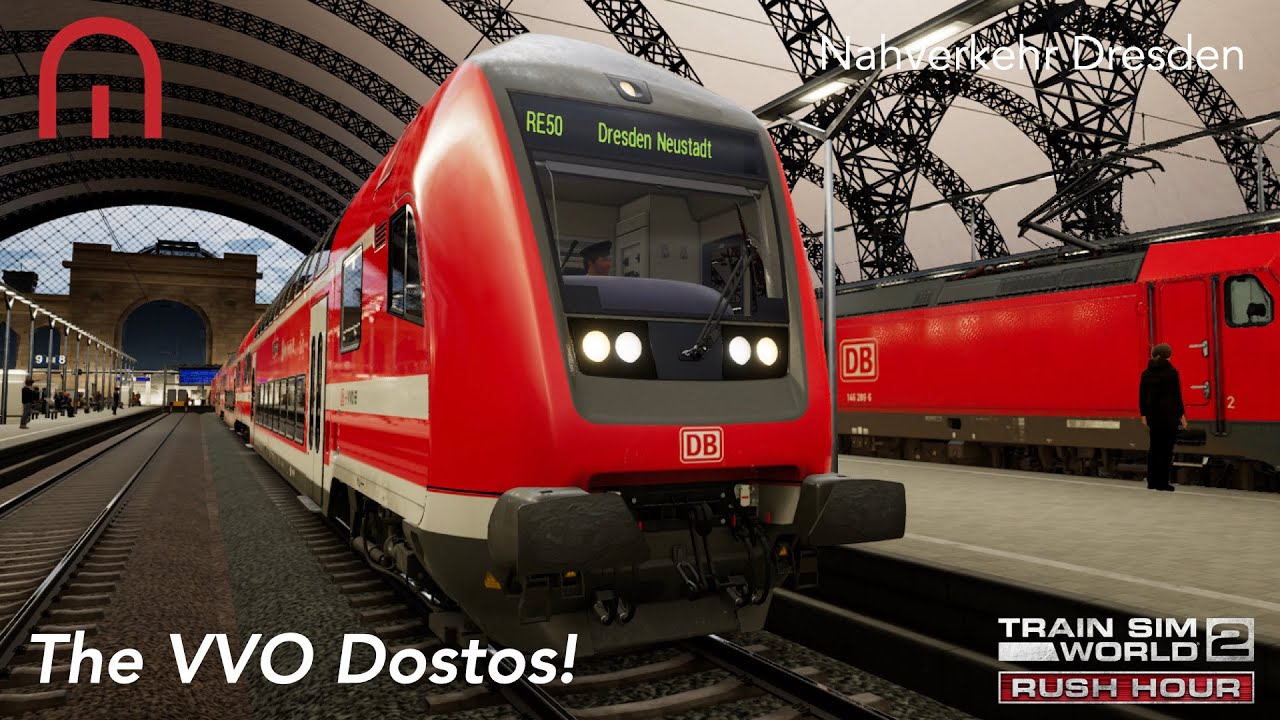 Train Sim World 2: Rush Hour - MY FIRST LOOK at Nahverkehr Dresden! The VVO Dostos