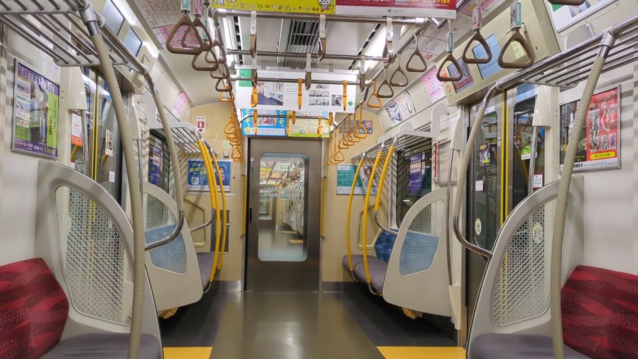 都営5500形矢切行、北国分→矢切車窓動画