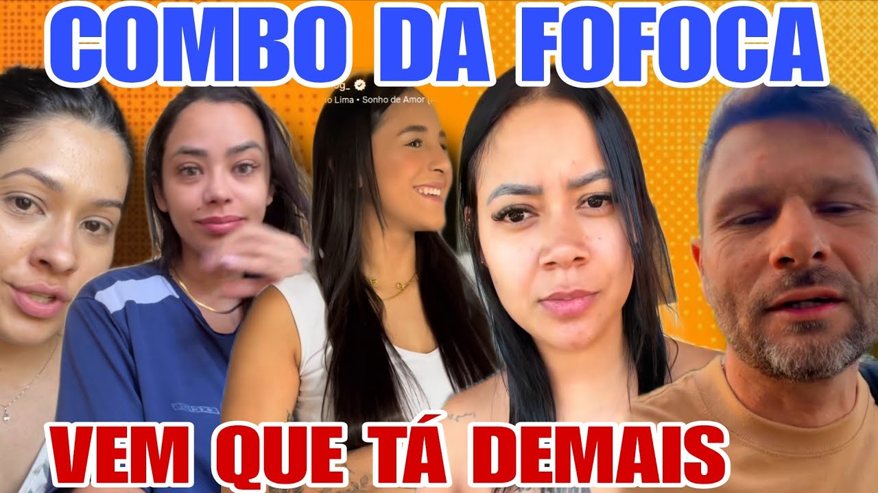 COMBO DA FOFOCA💣BETO; PRIH GAMA; MARI CAVILHA; BRUNA DINIZ; JULIANE JOCOSKI💣