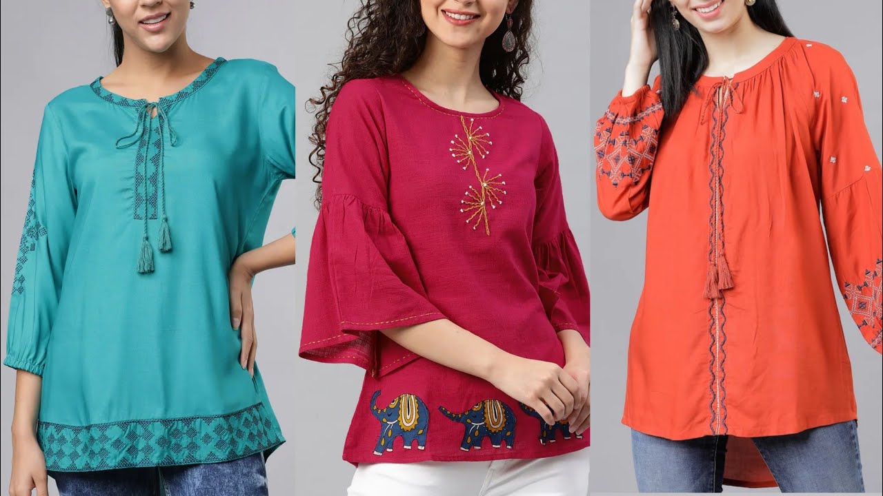 Latest top collections for girls 2021 | Tops for girls | Top design for girls | New tops collection