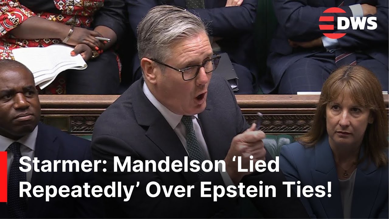 FIERY SPEECH: UK PM Keir Starmer Says Mandelson Lied About Epstein as Police Launch Probe | AC1Z