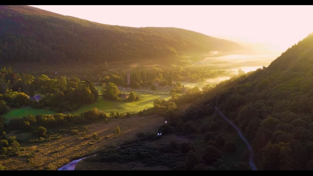 Beautiful Shots of Glendalough at sunrise.