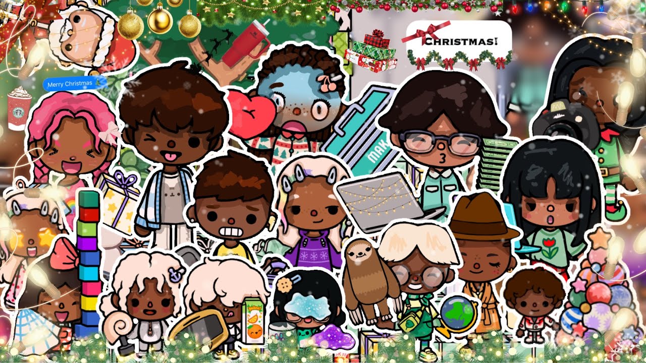 CHRISTMAS 🎄 II*WITH VOICE*II my Toca rp