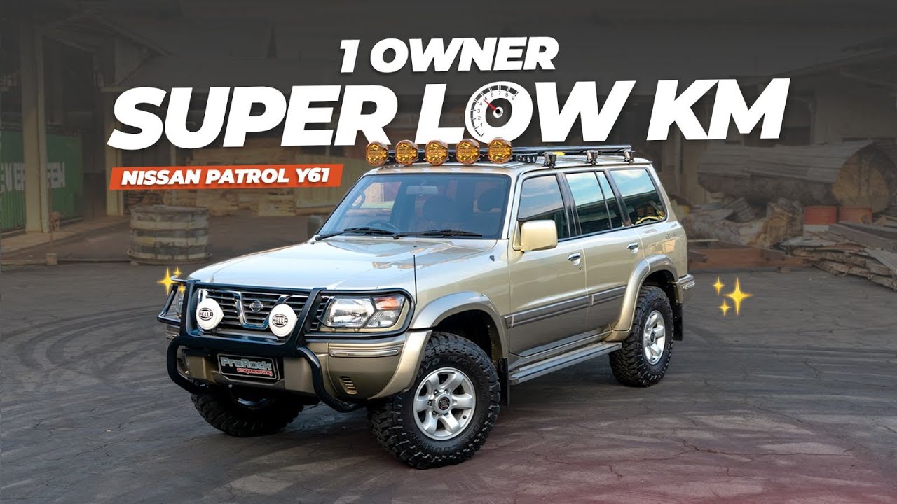 UNIT LANGKA‼️ NISSAN PATROL Y61 SUPER MULUS LOW KM