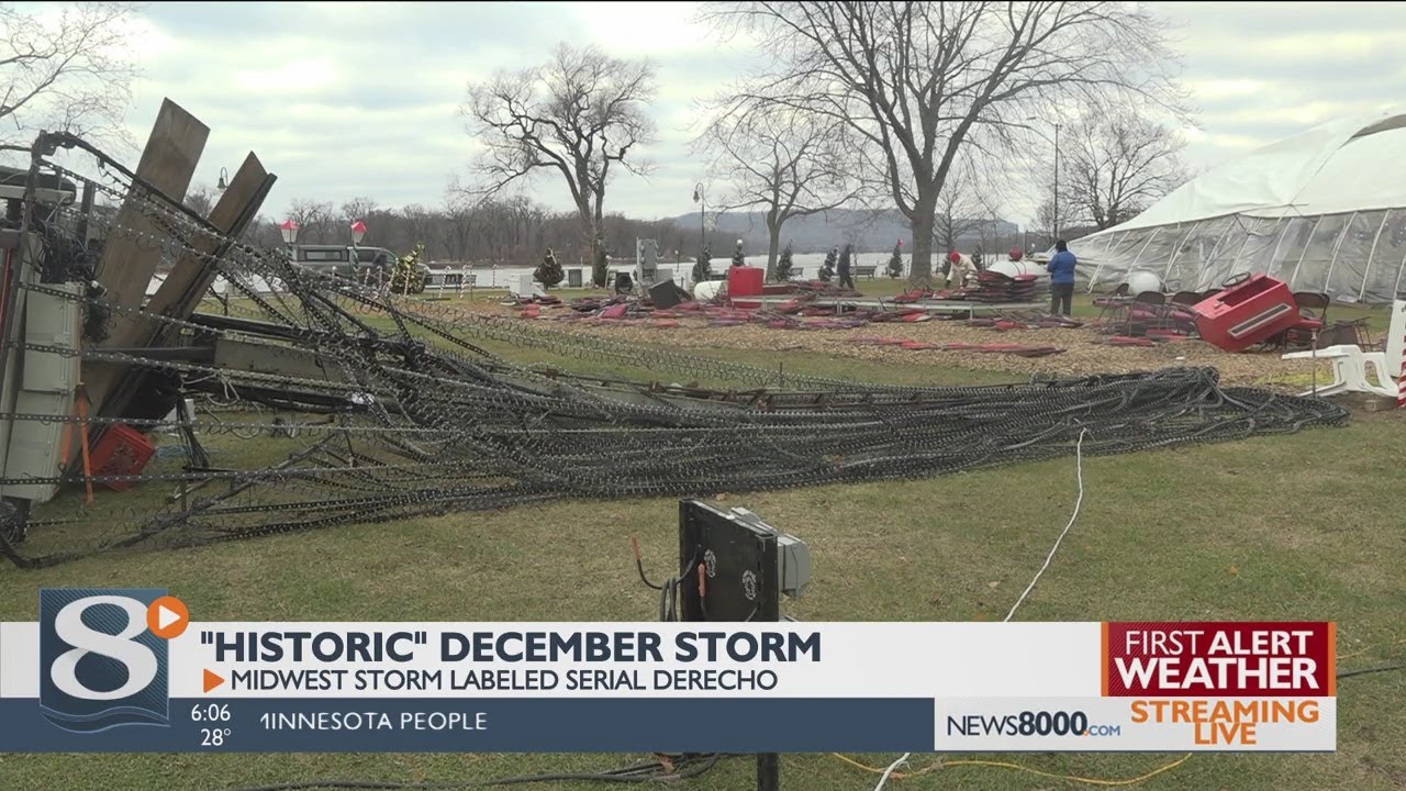 Historic Dec. 15 storm classified a serial Derecho, first recorded in December