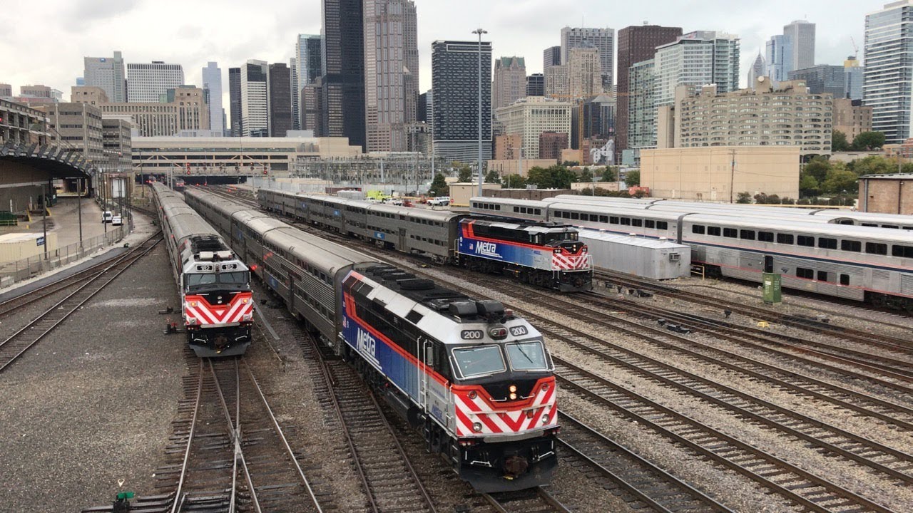 Railfanning Union Station Chicago, IL During Rush Hour